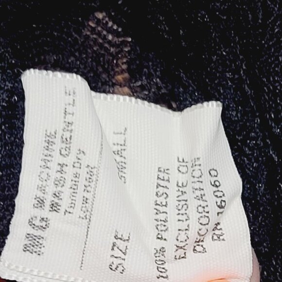 Vintage 1970s DVF Diane Von Furstenberg for RE-7 Black Crochet Sheer Dark Bohemi - Picture 12 of 16